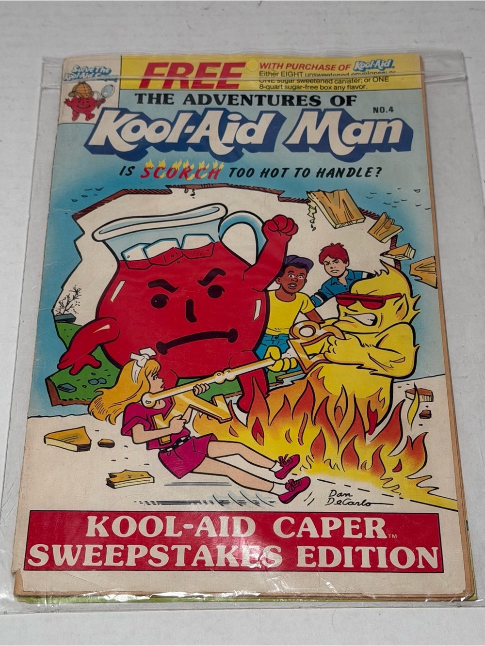 Vintage The Adventures of Kool Aid Man Comic Book